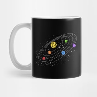 Solar System Dice Tabletop RPG Mug